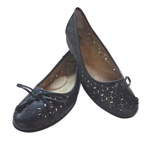 Cliffs by White Mountain Women's‎ size 9 Blk Bessa Casual Comfort Ballet Flats